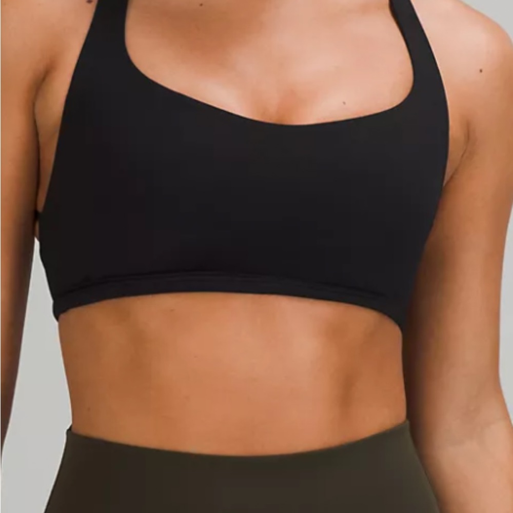 Lululemon Black Activewear Tank Top W/Liner 4
